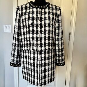 NWT Alice & Olivia Deon Two-Fer convertible coat size M